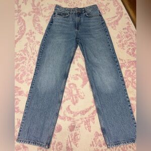 Zara Light Blue Straight Leg Jeans Women’s 6